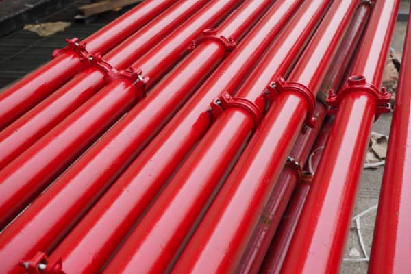 grooved fittings for fire fighting systems
